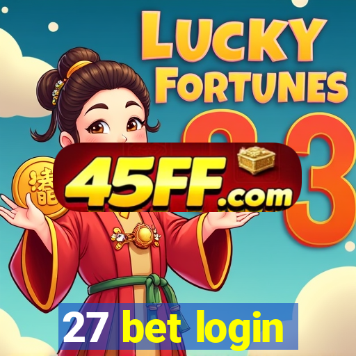 27 bet login